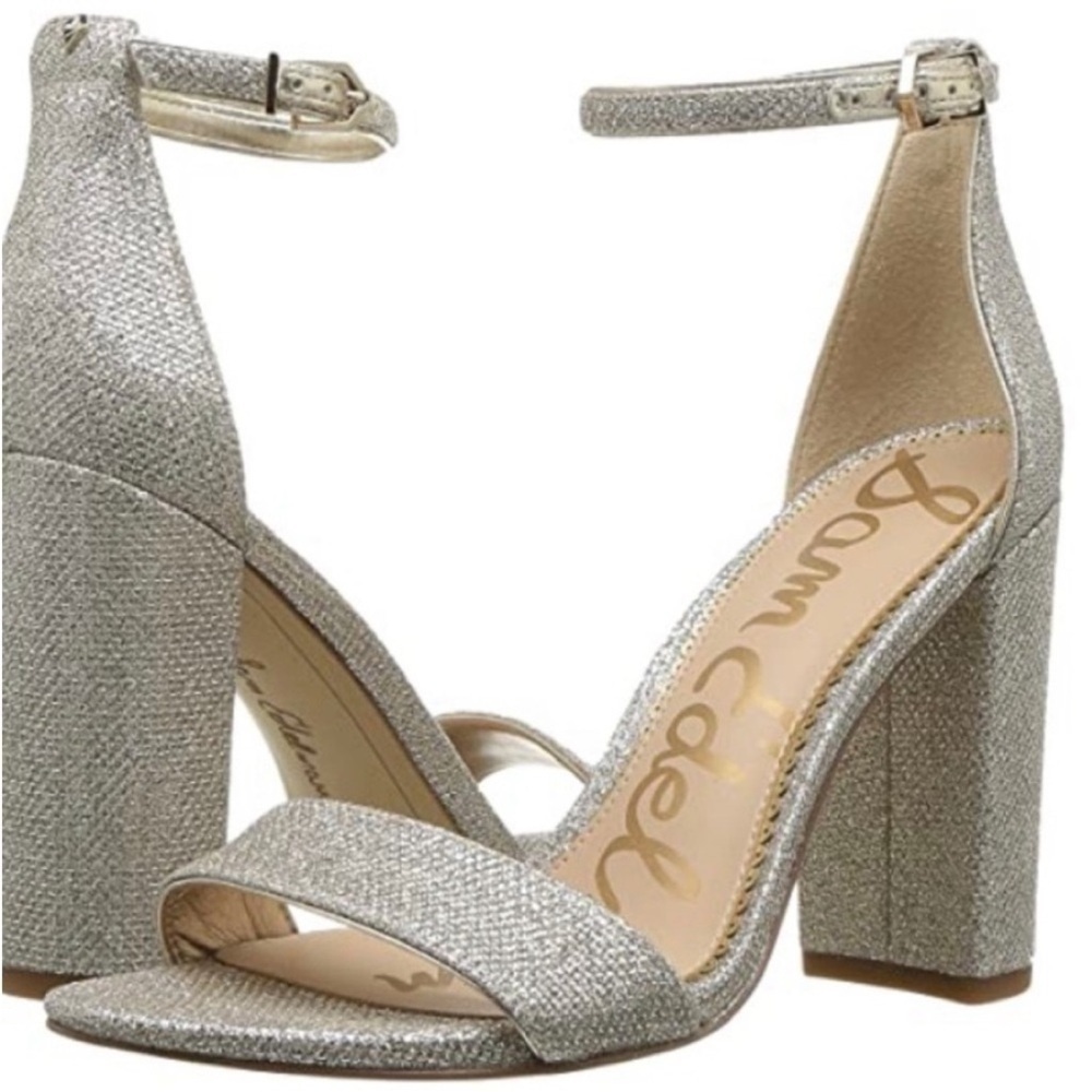 NEW! Sam Edelman Jute Yaro Block Heel Sandal - Size 8.5 👠🚙 - Picture 2 of 14